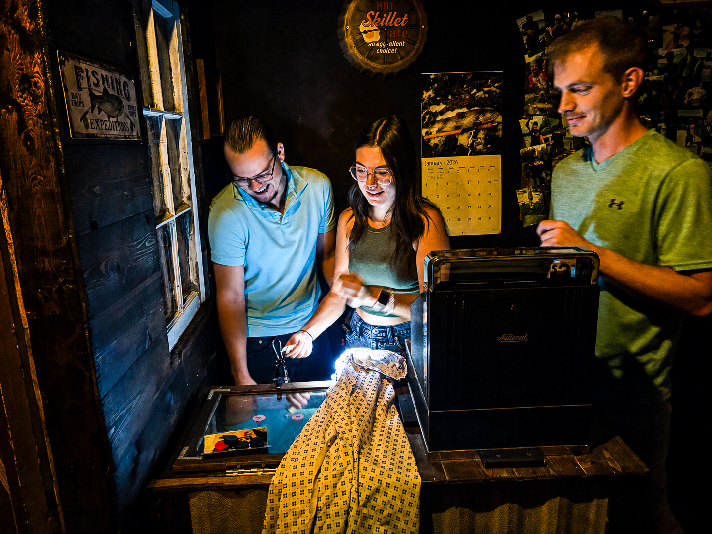 Nowhere To Be Found escape room scene