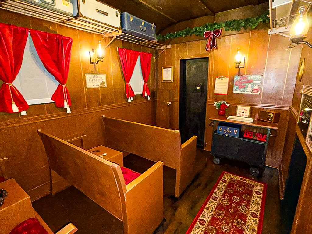 The North Pole Express Christmas escape room in Greer